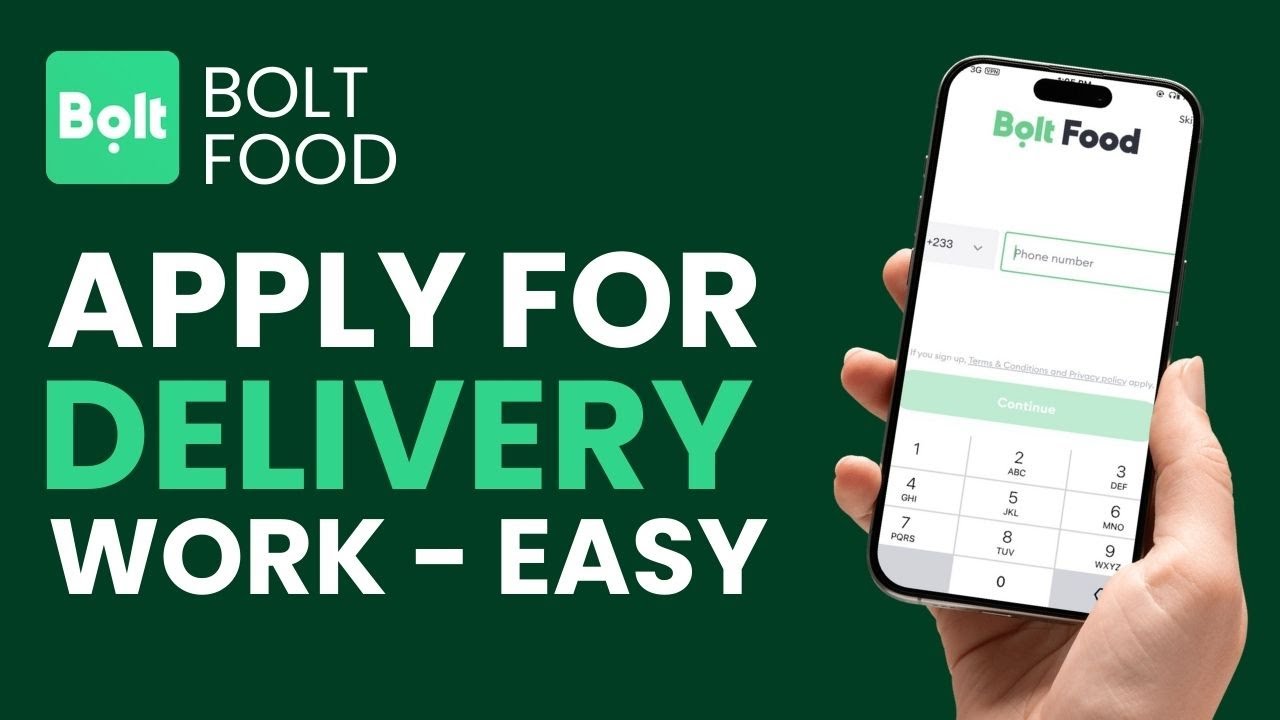 How to Apply Bolt Food Delivery Work !