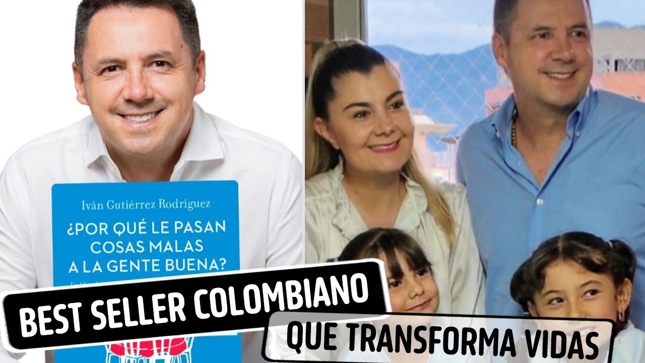 Ivan Gutierrez, escritor del libro: Por que le pasan cosas malas a la gente buena.