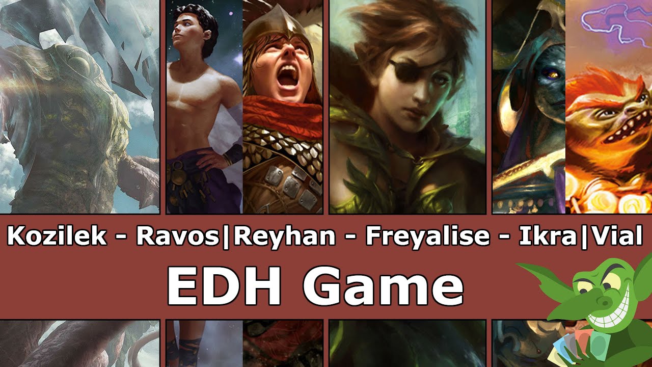 Kozilek vs Ravos | Reyhan vs Freyalise vs Ikra | Vial Smasher EDH / CMDR game play