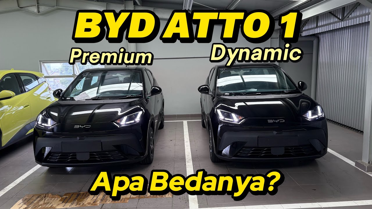 BYD Atto 1 Dynamic VS Premium | Apa Bedanya? 