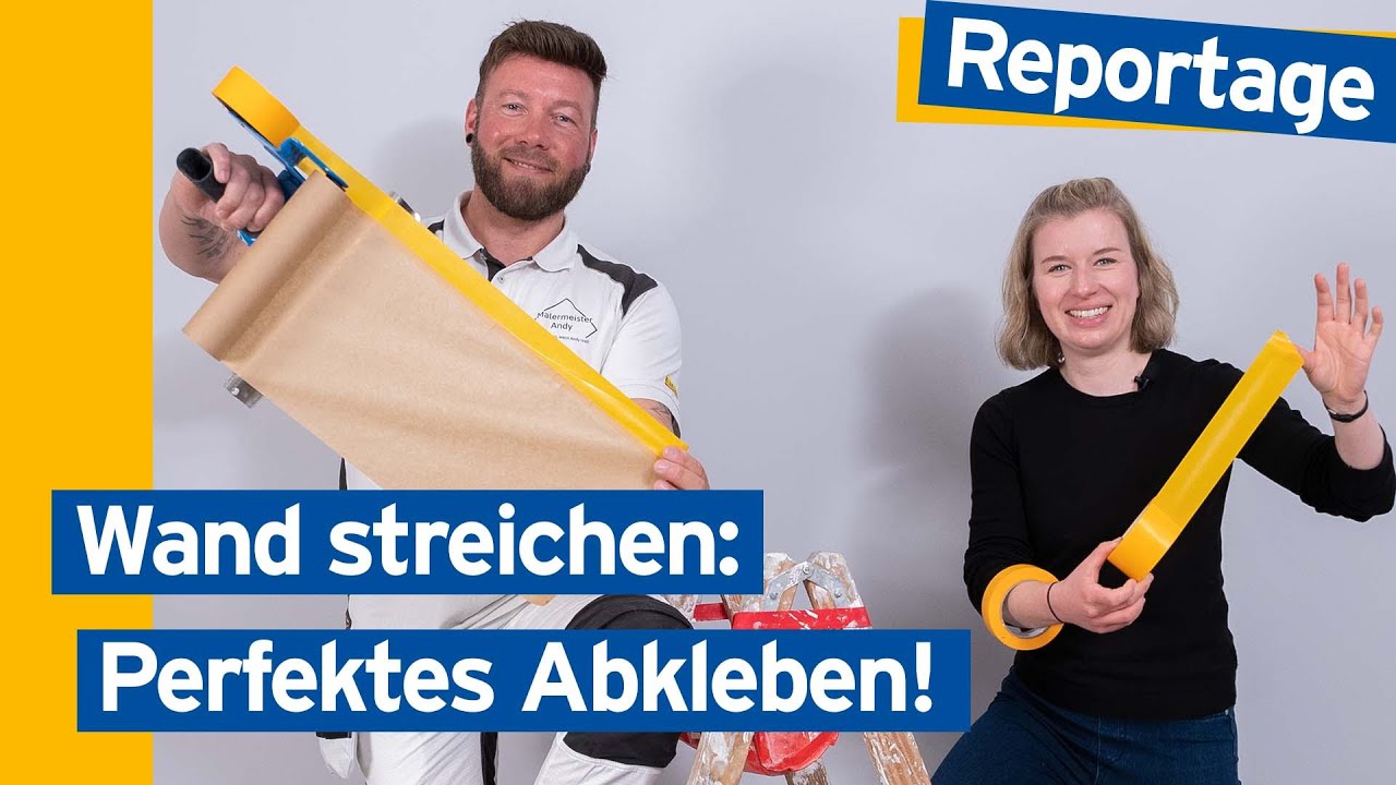 Tipps vom Profi - Richtig abkleben mit @MalermeisterAndy  | Baufinanzierung leicht gemacht