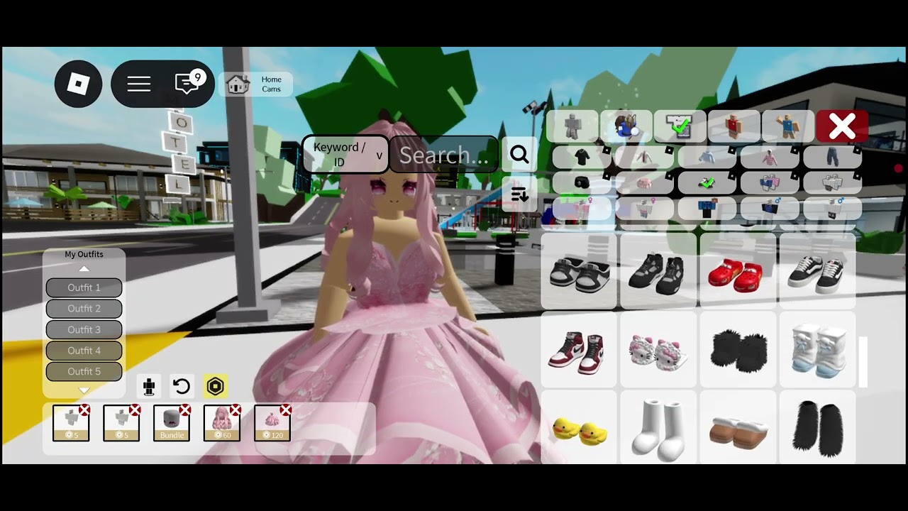 Roblox brookhaven pink princes