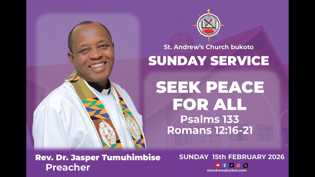 #15th-February-2026  ||#11:30am-English-Service || #St.Andrews-Church-Bukoto