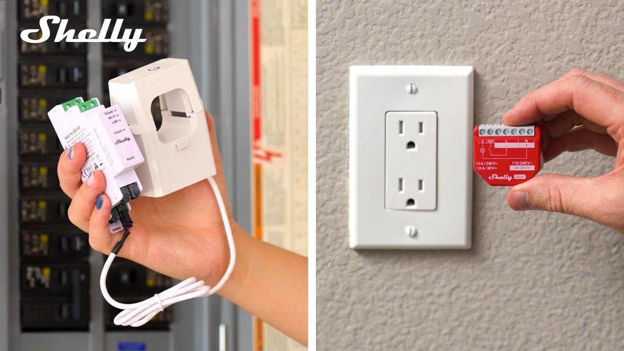 Smart Energy Monitoring with Shelly — Energy Meters, Relays & Plugs