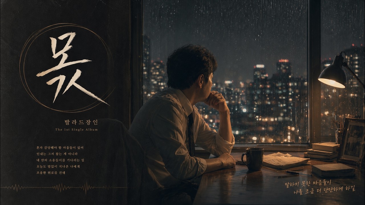 by 발라드장인 (제목:몫) 살면서 짊어지고 감당해야할 몫에 대한...