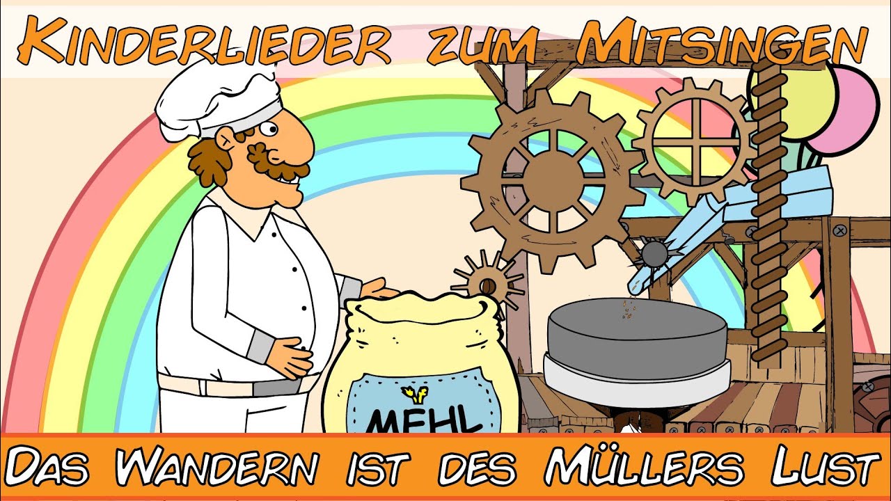 Das Wandern ist des Müllers Lust - Kinderlieder zum Mitsingen - Sing mit YleeKids