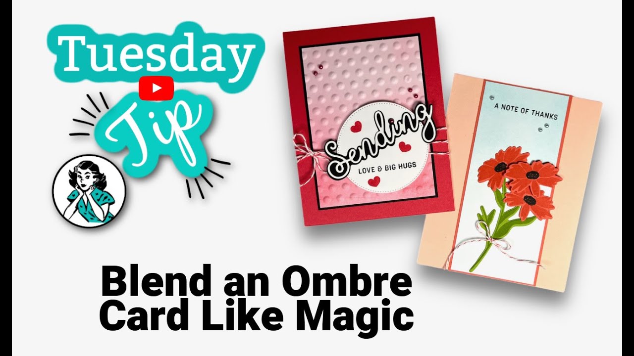 How To Make An Ombre Card Background Look Amazing