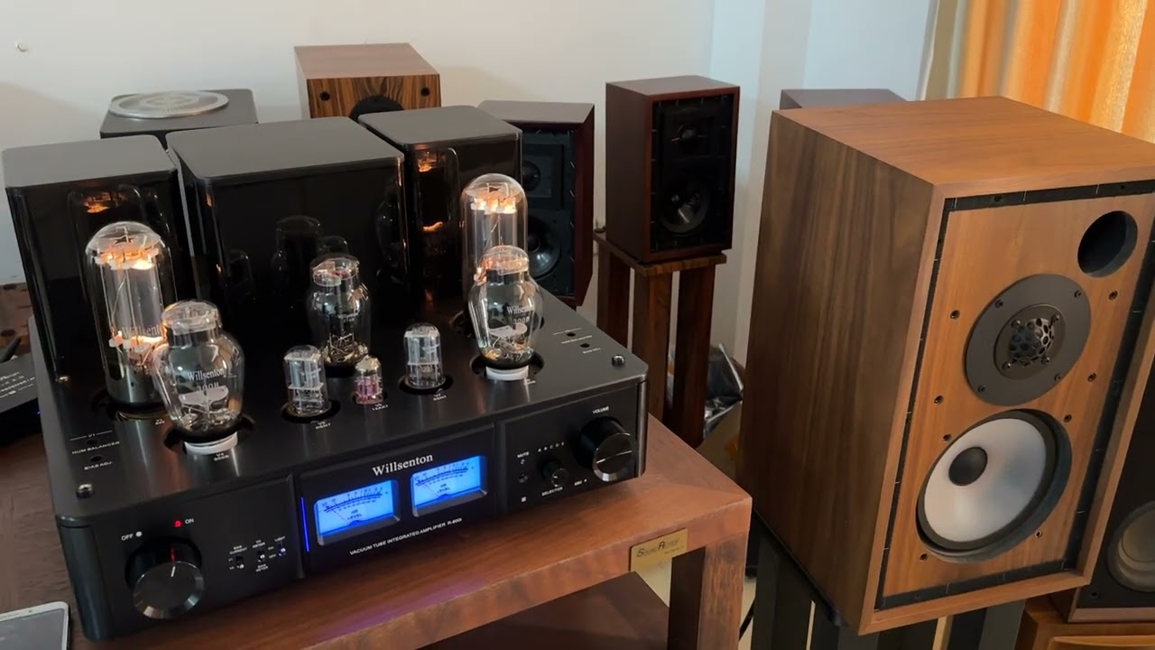 Willsenton R800i 300B 845 Single-end Class A tube amp Balanced +SoundArtist LS5/9 Speakers