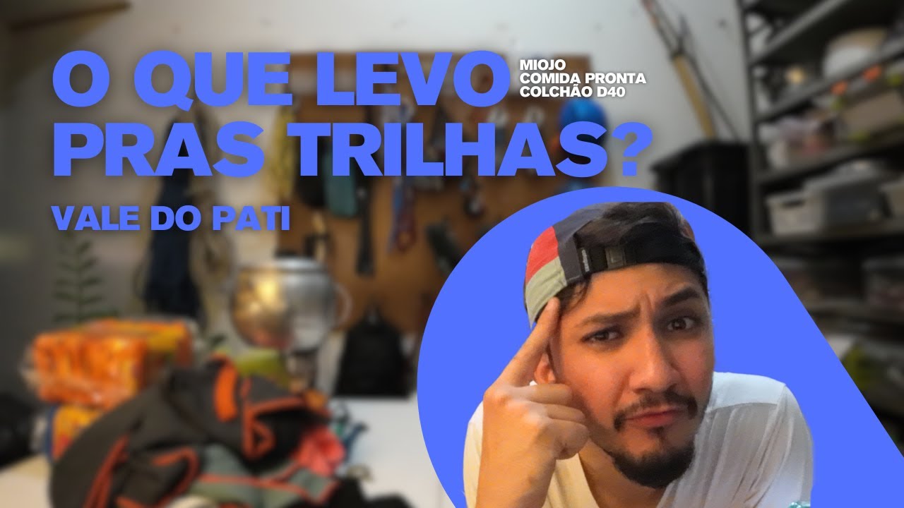 Só equipamento ÚTIL pra sua TRILHA!