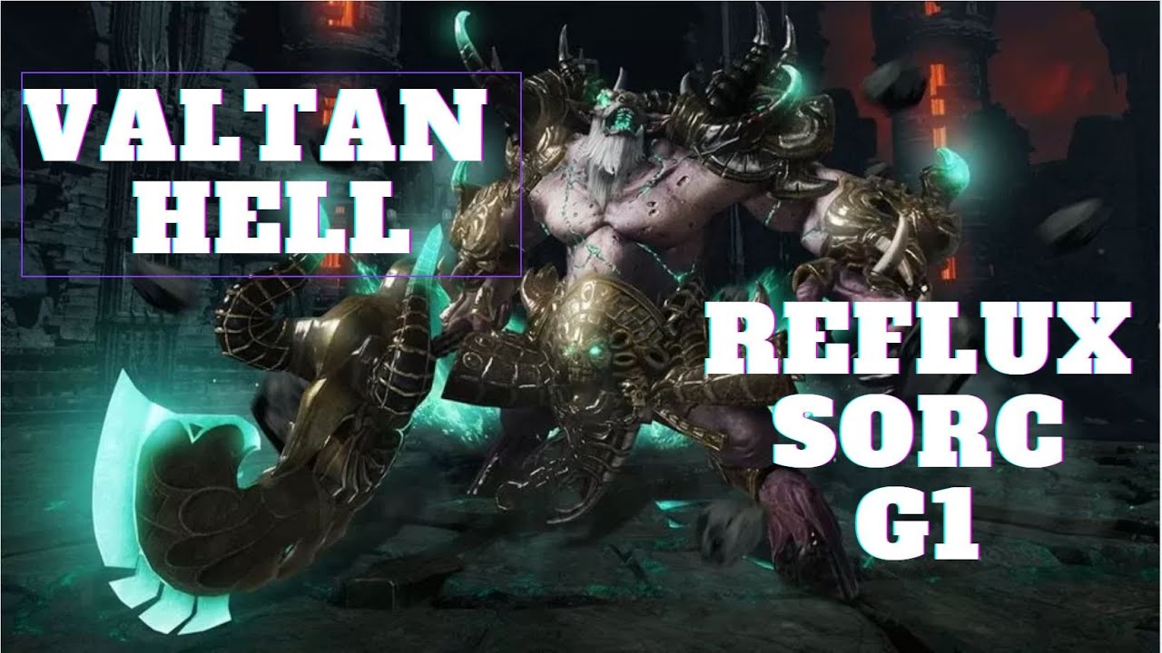 Lost Ark VALTAN HELL Mode / INFERNO G1 Sorc POV #inferno #valtan