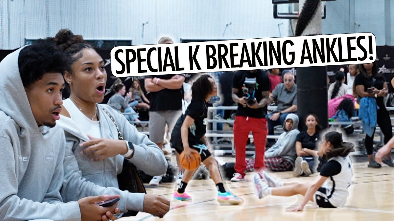 Special K Ankle Breaker in front of Dylan Harper!