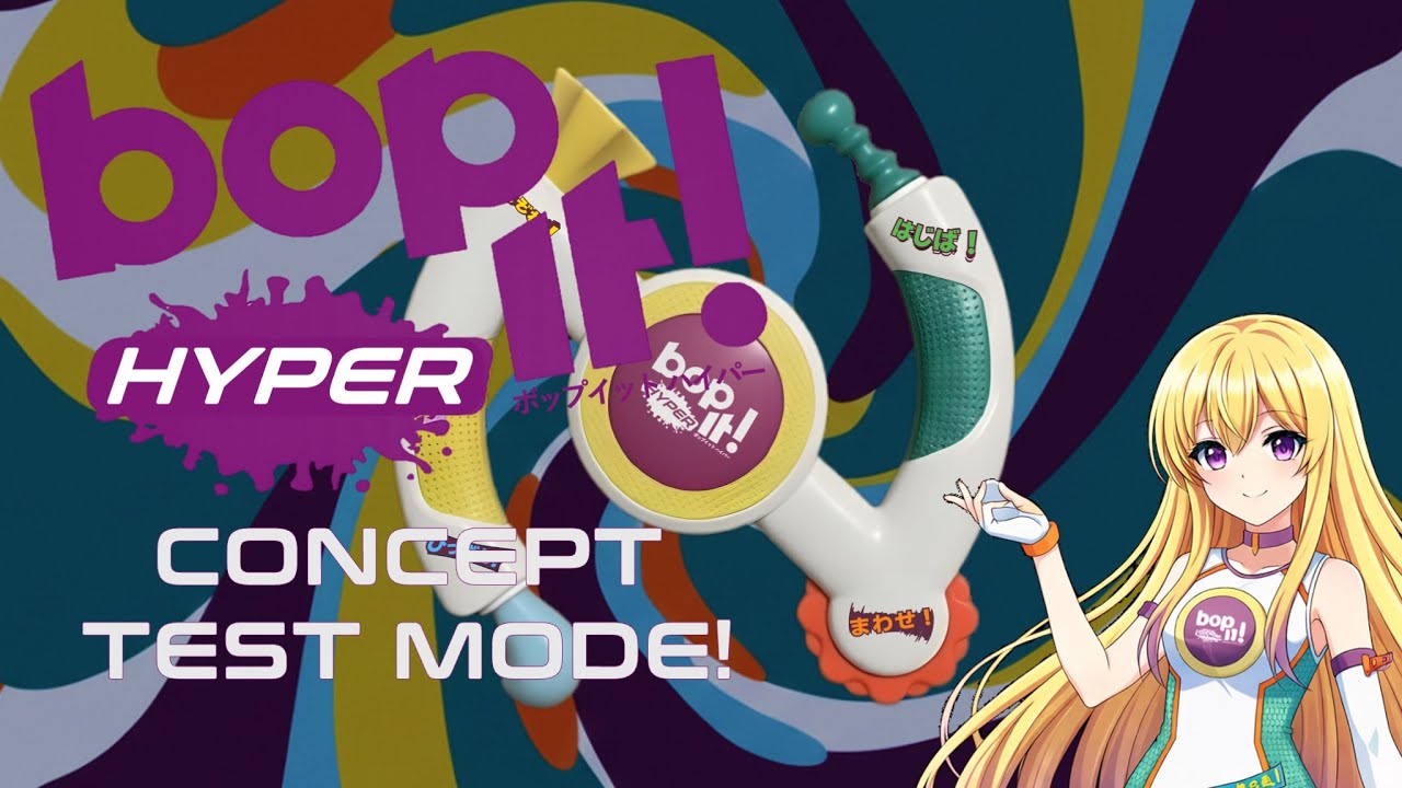 Режим концептуального тестирования Bop It Hyper (японская версия Bop It Extreme 2022)!