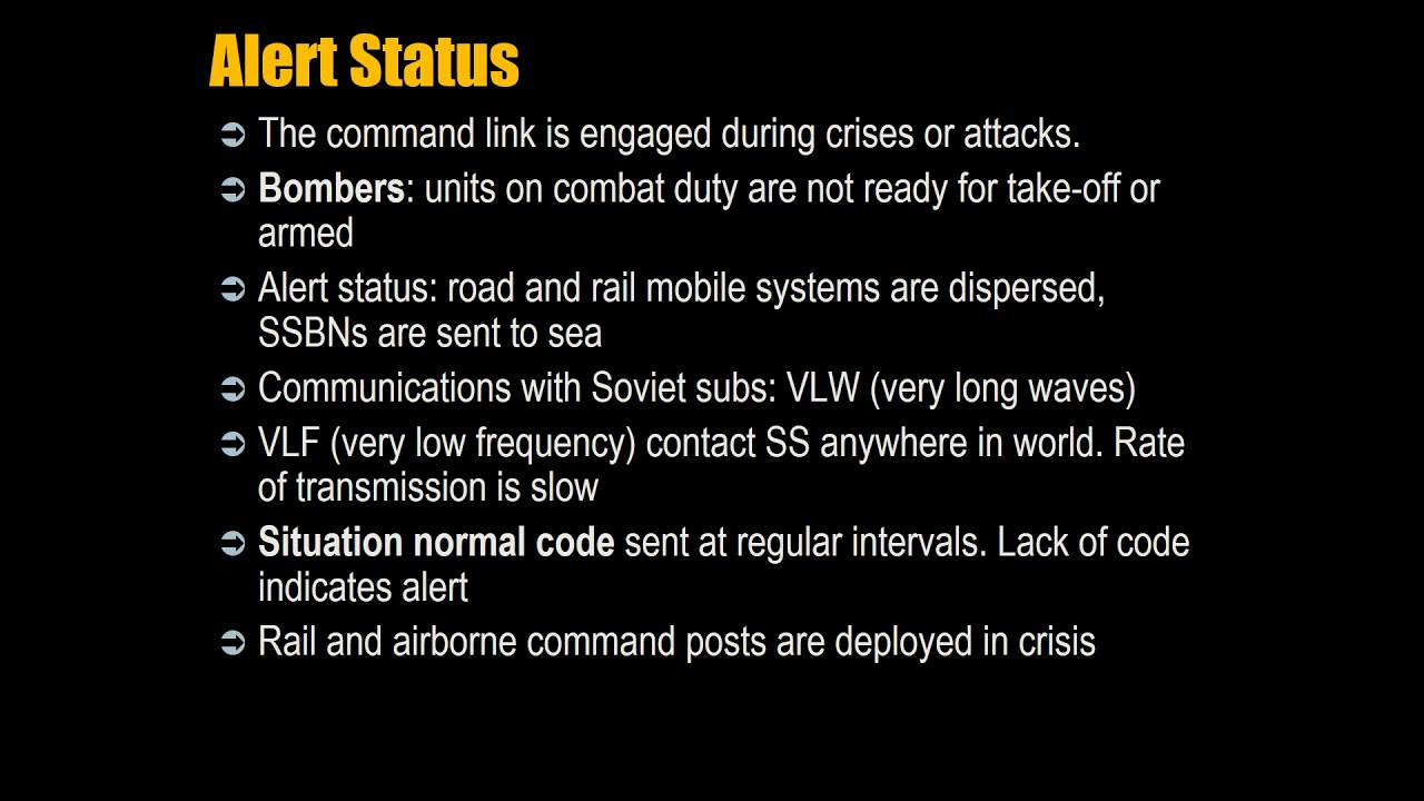 002 Nuclear Strategy Lecture 14 Nuclear Command and Control