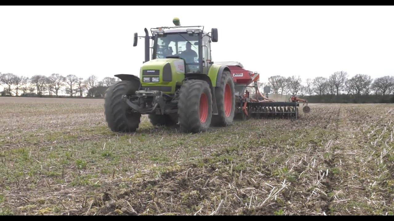 Filmed with Panasonic AG-DVX200 Moore Unidrill Drilling Belepi Spring Wheat