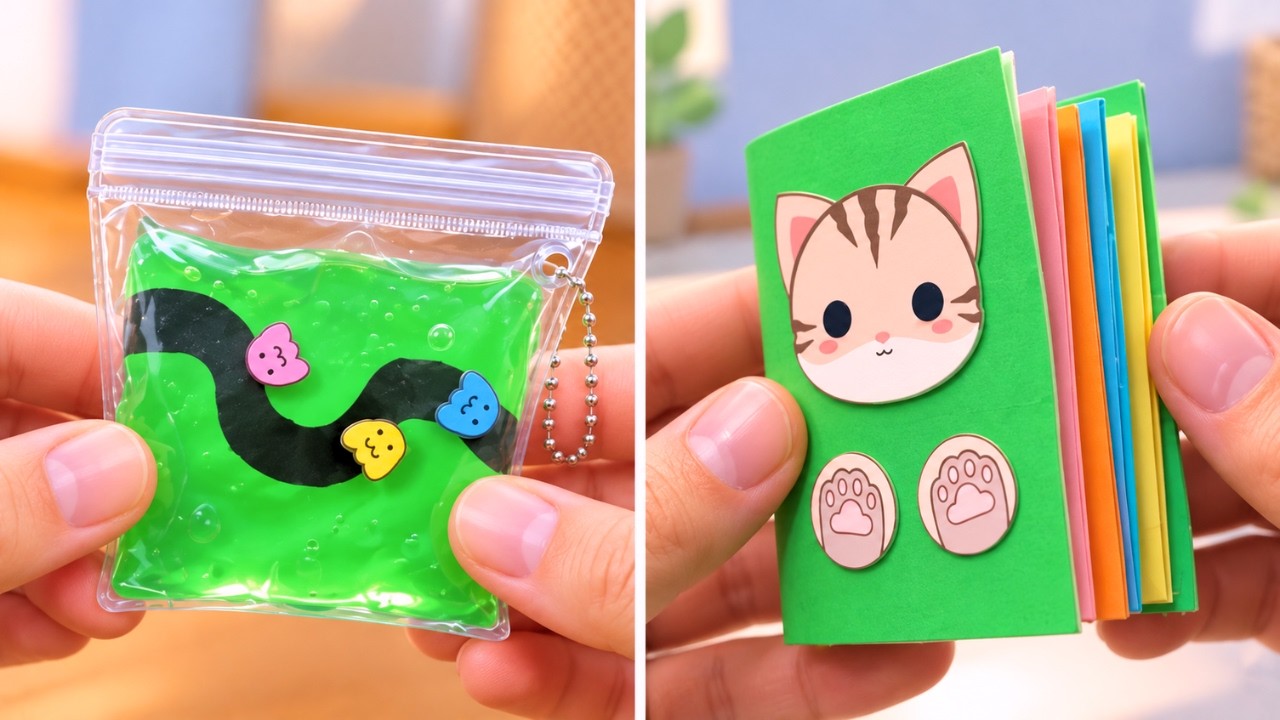 Mini Craft Ideas &deg;｡𖦹₊‧ ଳ CUTE DIYs COMPILATION!