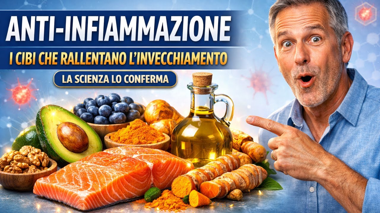 Anti-Infiammazione: I Nuovi Cibi che Rallentano l’Invecchiamento (La Scienza lo Conferma)