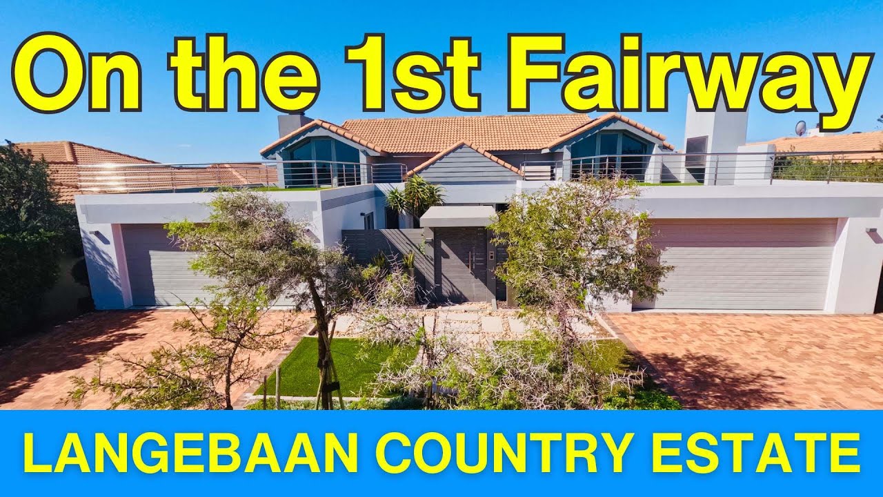 Own Cinema?? 😲‼️ App Controlled Smart home on the first fairway in Langebaan Country Estate