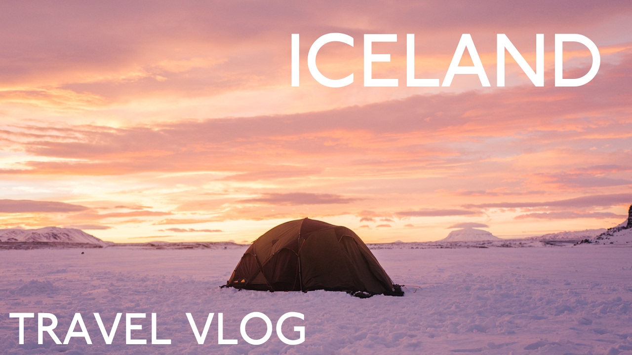 Iceland Vlog 3 - Winter Camping in Iceland