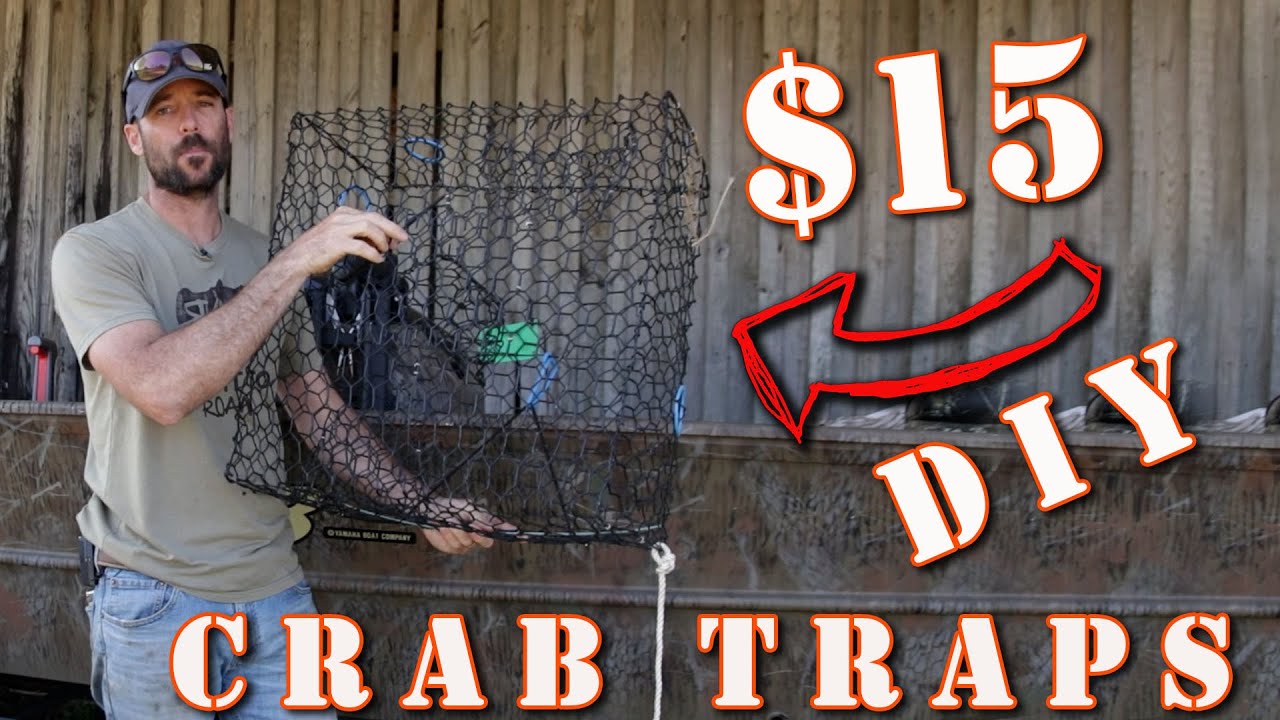 Make your own DIY CRAB TRAPS