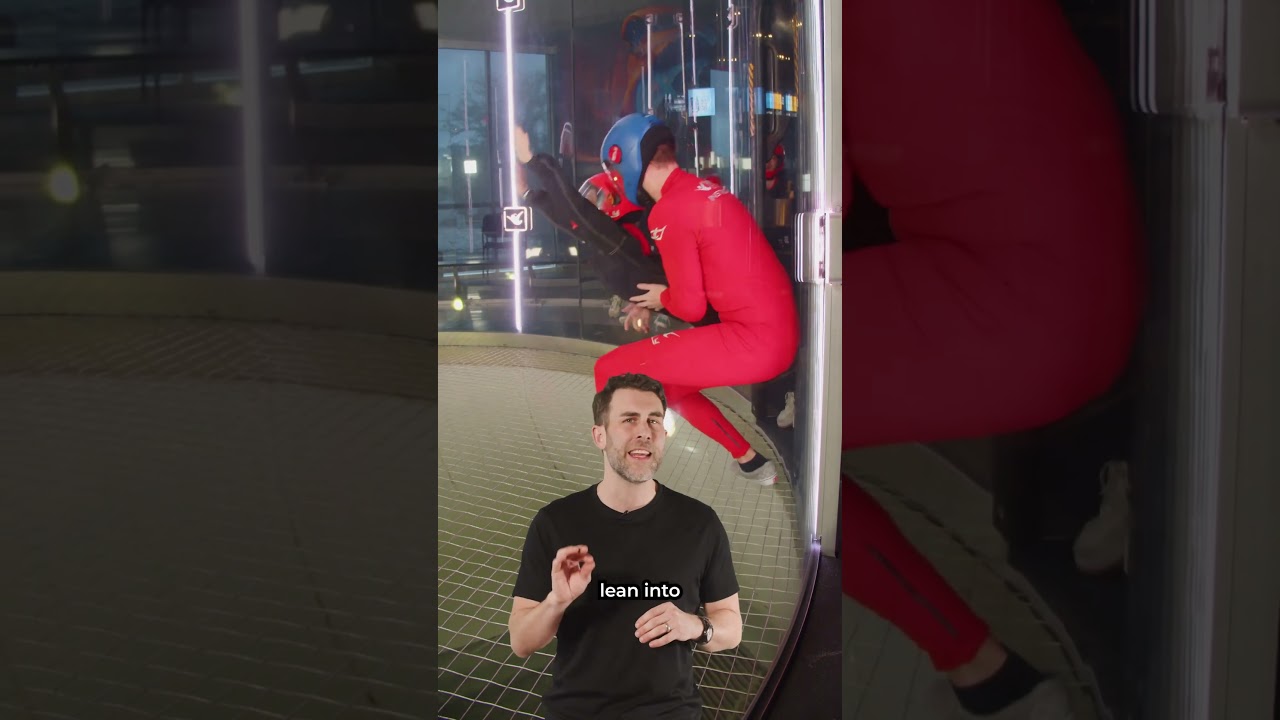Как это работает: прыжки с парашютом в помещении iFLY
