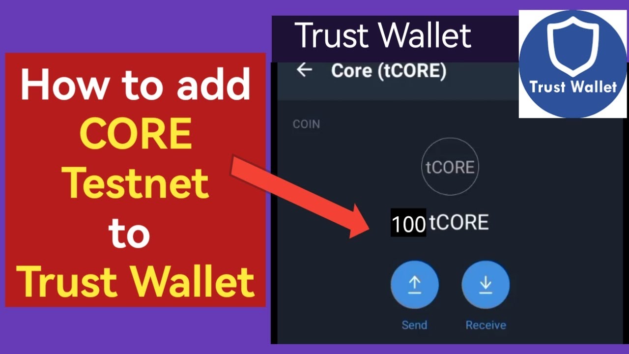 How to add CORE Testnet to Trust Wallet | Satoshi Core Mining