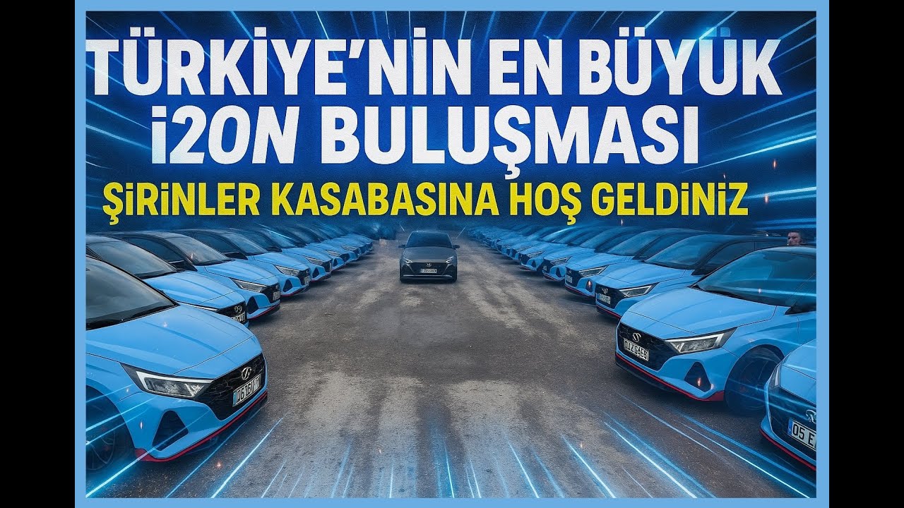 TÜRKİYE'NİN EN BÜYÜK i20N BULUŞMASI! | Şirinler Kasabası Gerçek Oldu!