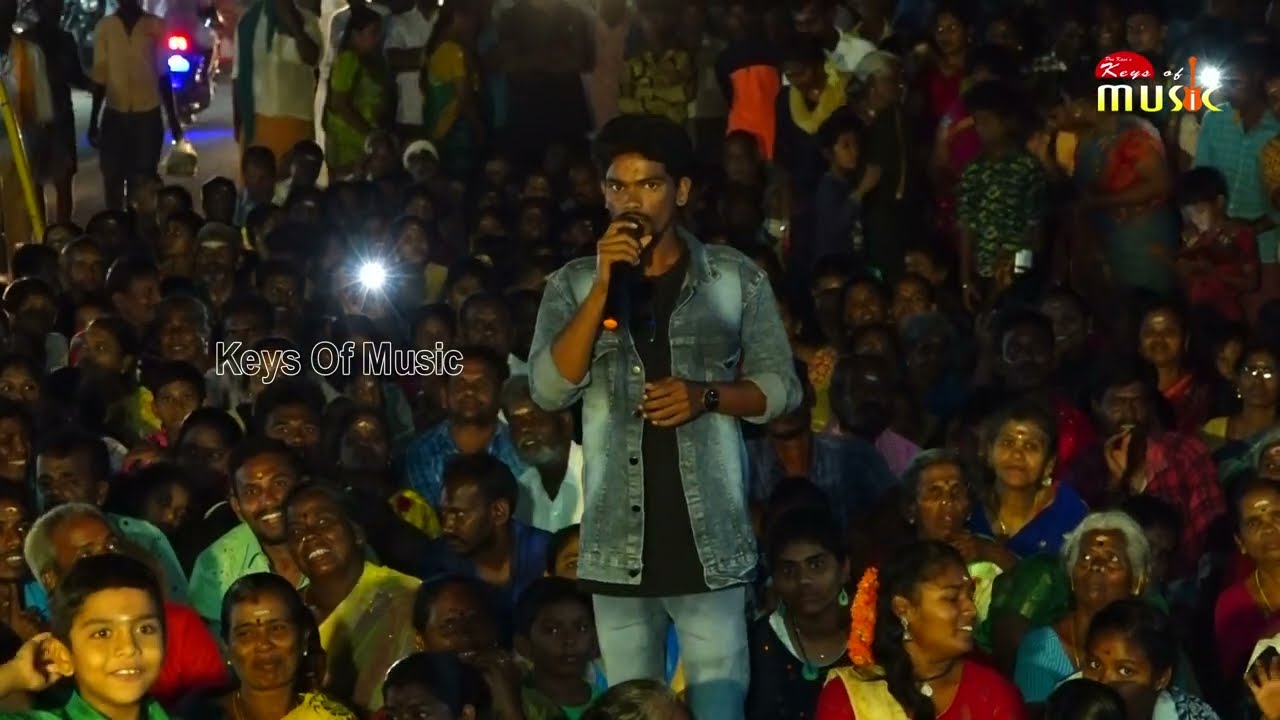 வெட்டி வேரு வாசம்  Double voice | Vetti Veru Vasam | Live tamil orchestra Mookuthi Murugan
