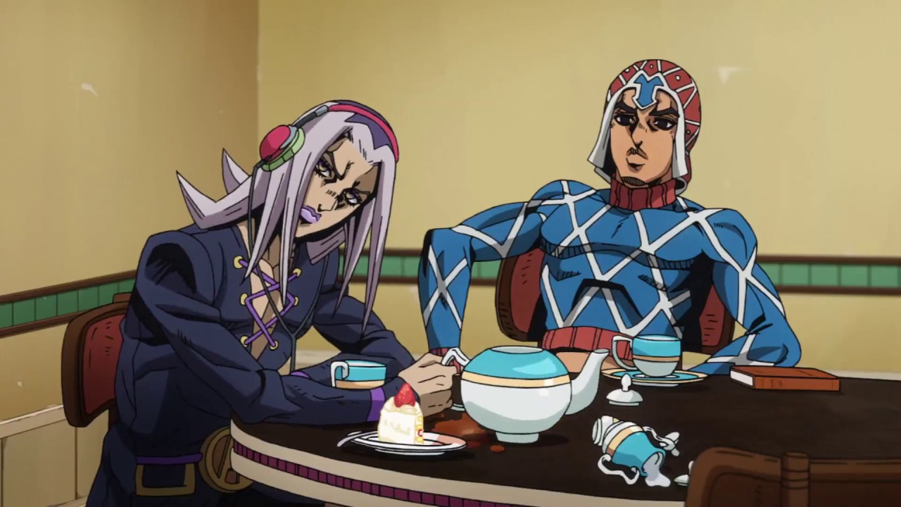 ジョジョ:Giorno Giovanna meets Bucciarati's Gang