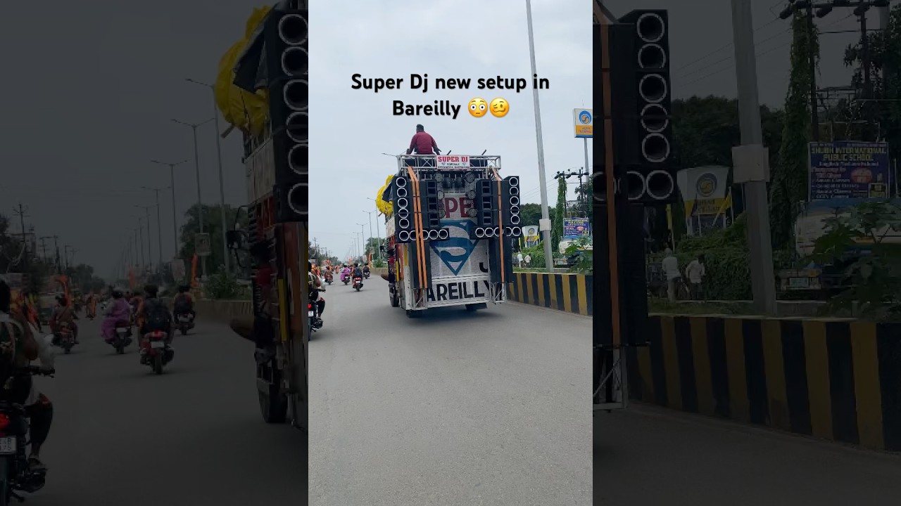 Super Dj new setup in Bareilly ..😱🥶🥴#shortvideo #shorts #viralvideo #djremix
