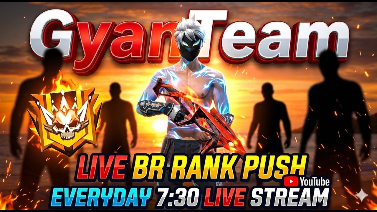 🔴GyanTeam Is Live Gameplay🔥#freefire #livestream #gyanteam