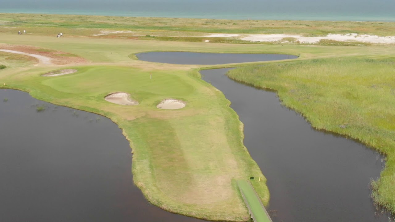 Falsterbo GK Flyover 2019  - visar 18 hål