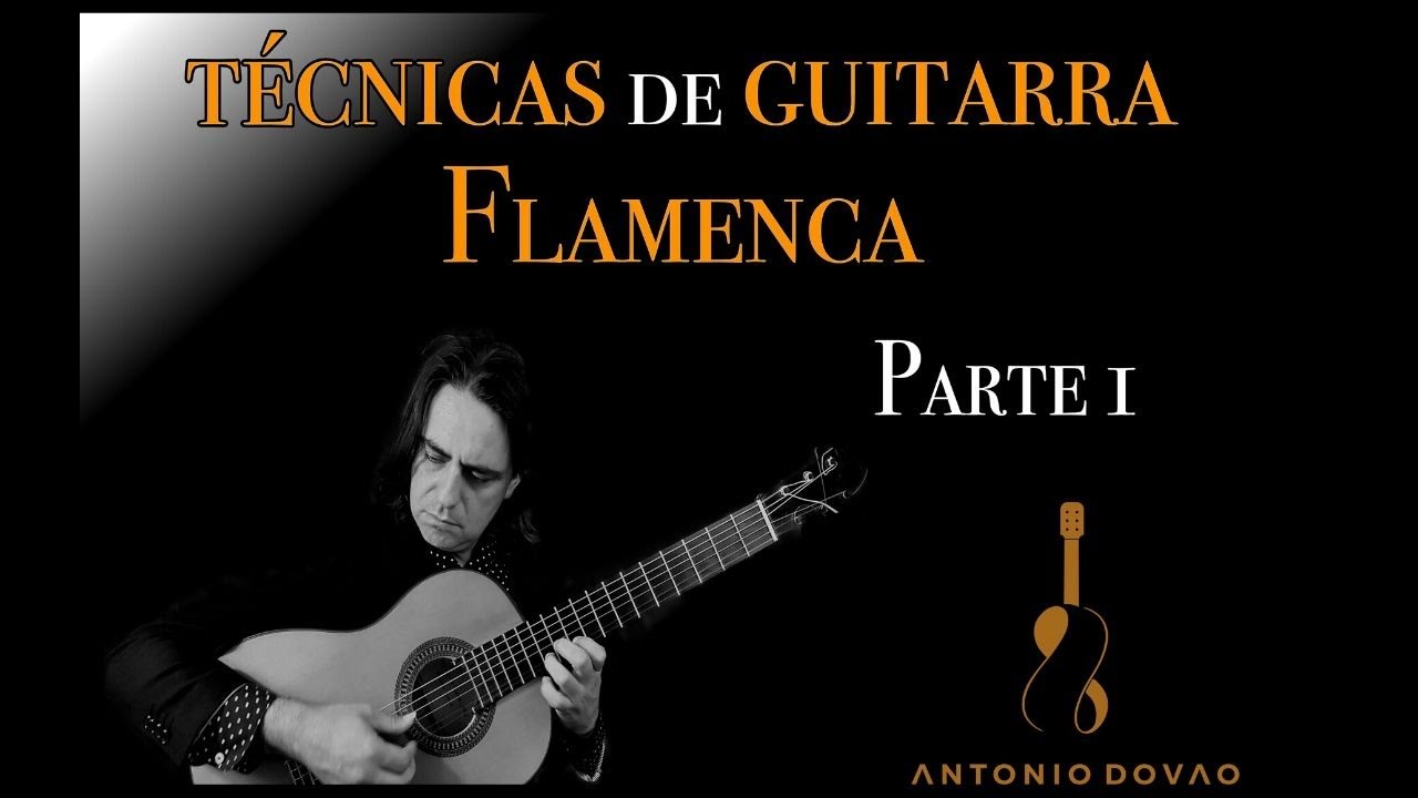 Cómo TOCAR TÉCNICAS de GUITARRA FLAMENCA fácil .👊  El golpe