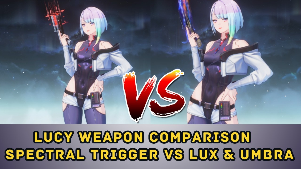 Сравнение оружия Люси: Spectral Trigger против Lux & Umbra | Стоит ли крутить?