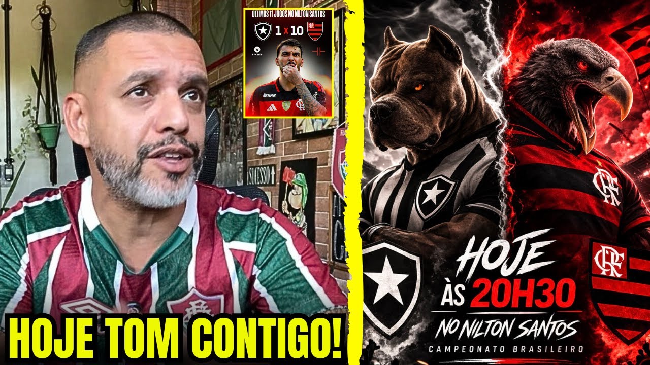 BOTAFOGO X FLAMENGO NO CANILTON SANTOS!