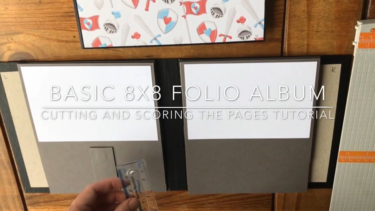 Basic 8x8 Mini Album Tutorial Part 2