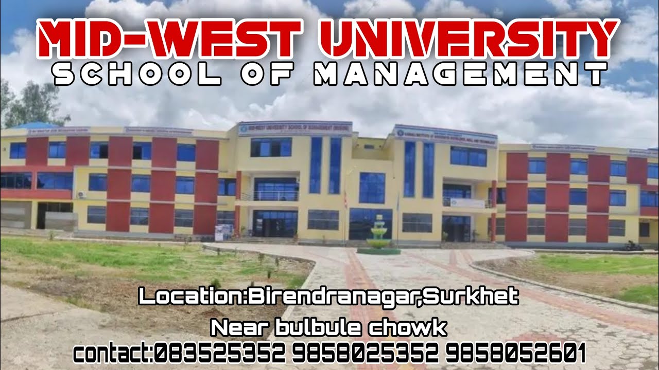 Admissions Now Open for BBA and BHM Programs at Mid-West University School of Management(MUSOM)!