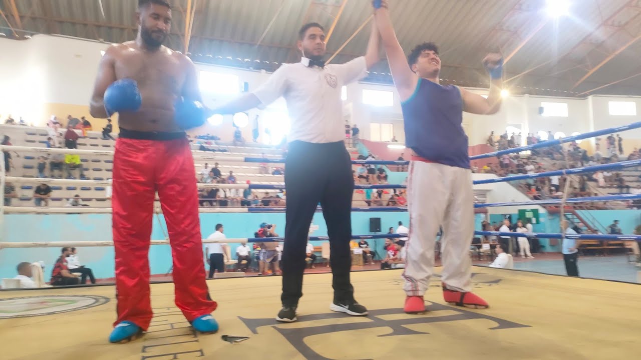 HASSAN BENLHANGRT VS ANWAR ALAJIRI 1/4 CHAMPIONNAT NATIONAL DE FULL CONTACT 2025 A NADOR