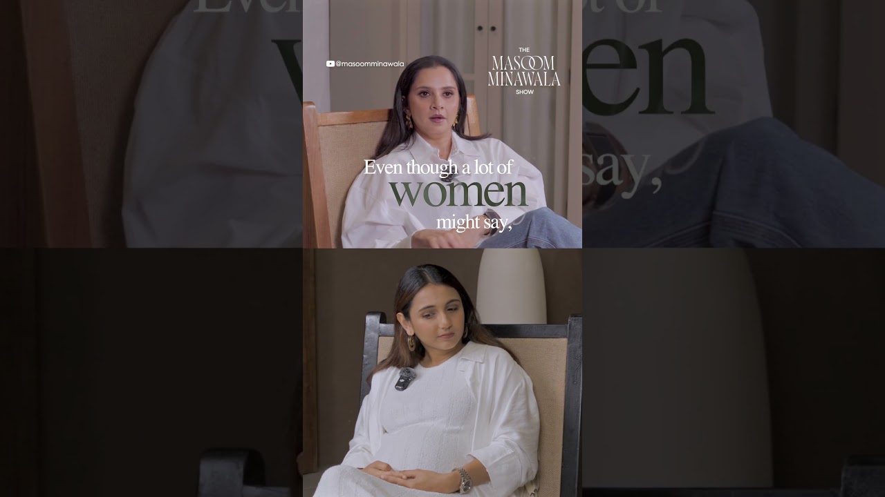 Sania Mirza: Parenting Isn't a 50/50 World for Women | The Masoom Minawala Show | Shorts