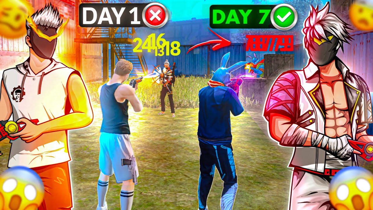 HOW TO BECOME PRO IN FREE FIRE - IMPROVE YOUR GAMEPLAY IN 6 MIN - FREE FIRE TELUGU