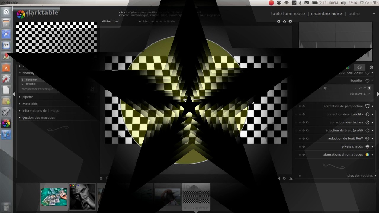 Tuto darktable N°34: Le module Liquéfier