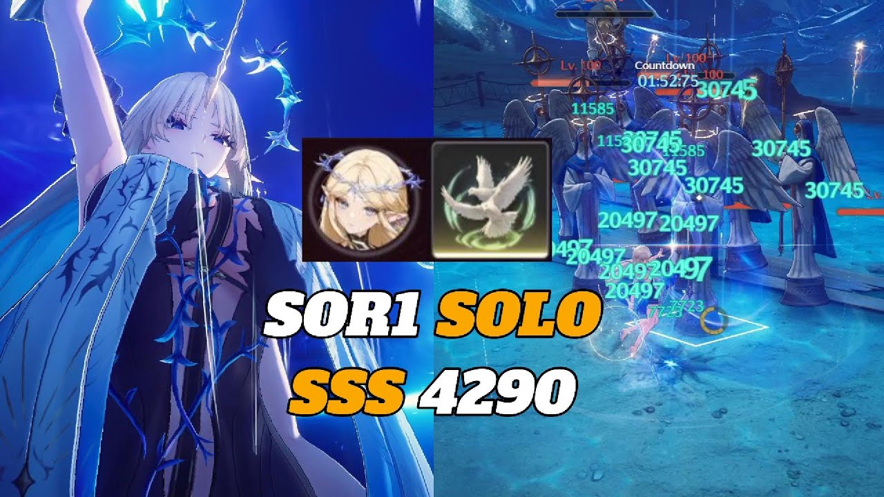SOLO S0R1 CARTETHYIA DEMOLISHES WHIMPERING WASTES | SSS 4290 First Half | Wuthering Waves