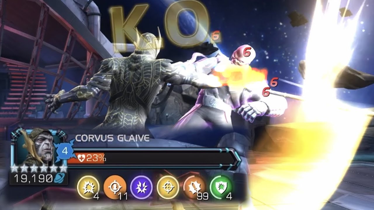 Corvus Glaive with 99 Furies