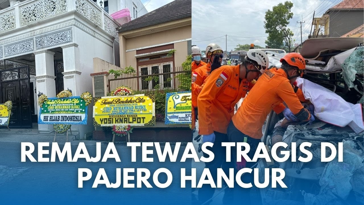 REMAJA TEWAS Kecelakaan Maut Pajero Hancur di Bandung Itu Ternyata Atlet Sepeda Kota Tasik