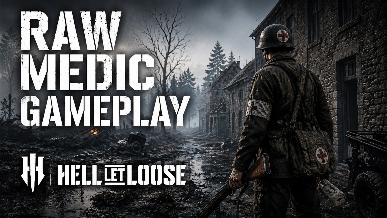 Hell Let Loose - Full Immersive Medic Gameplay (No Commentary)
