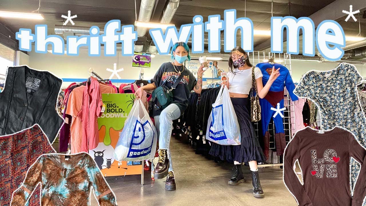 COME THRIFT WITH ME // finding *ICONIC* 90S/Y2K Fall essentials!!!