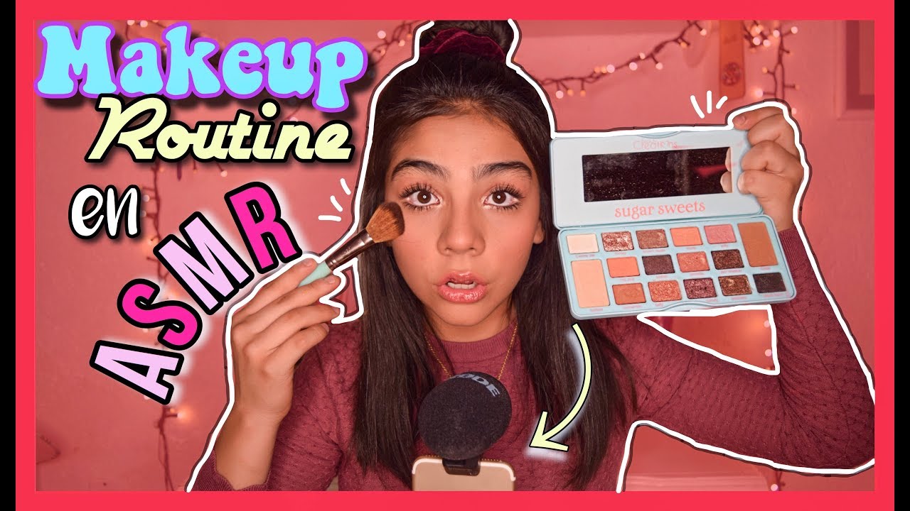 ASMR II Mi RUTINA de MAQUILLAJE NATURAL // SoFi TiRaDo