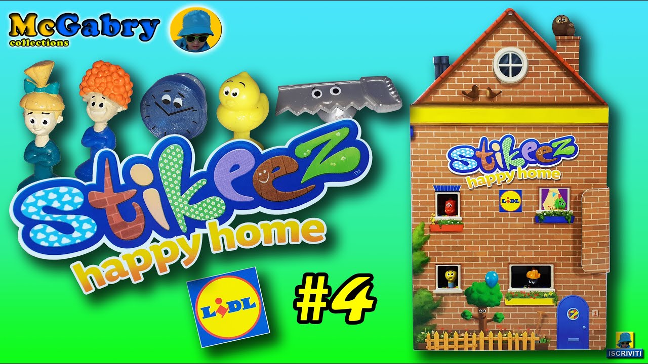 STIKEEZ HAPPY HOME COLLEZIONE LIDL 2020-BLIND BAGS PARTE4 ITA-PETRECEREA CU STIKEEZ