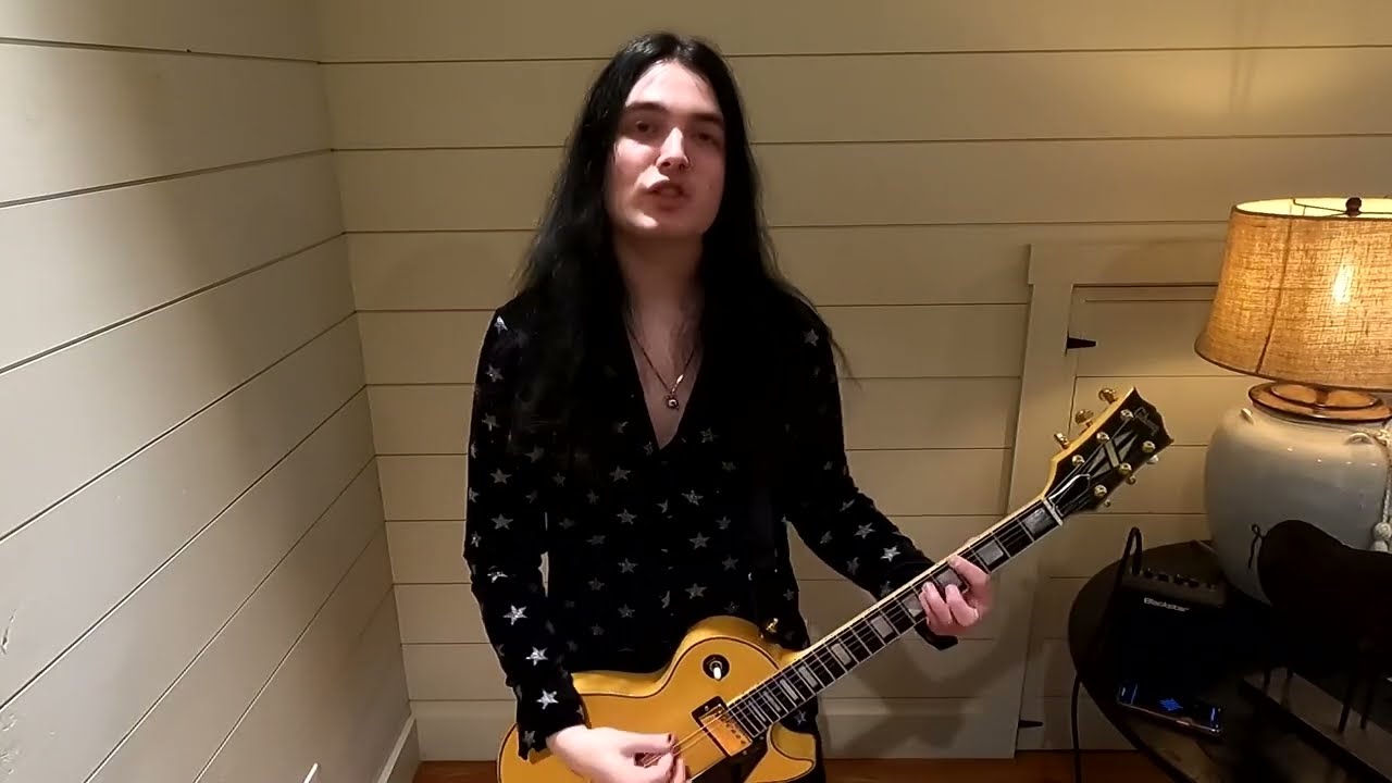 CHRISTIAN DEATH- SPIRITUAL CRAMP (Guitar Cover) DEVIN VITEK