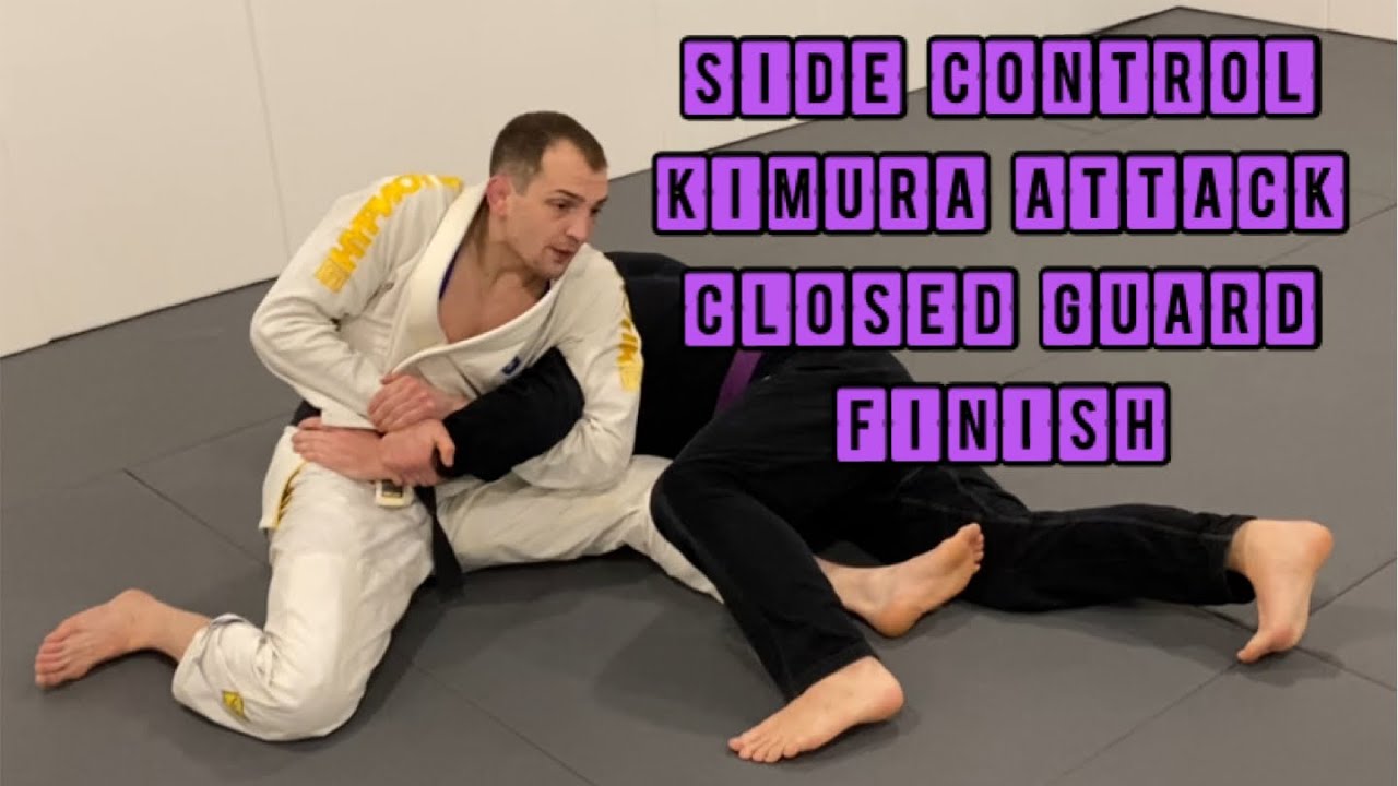 Side control- SNEAKY Kimura TRAP and guillotine to closed guard finish