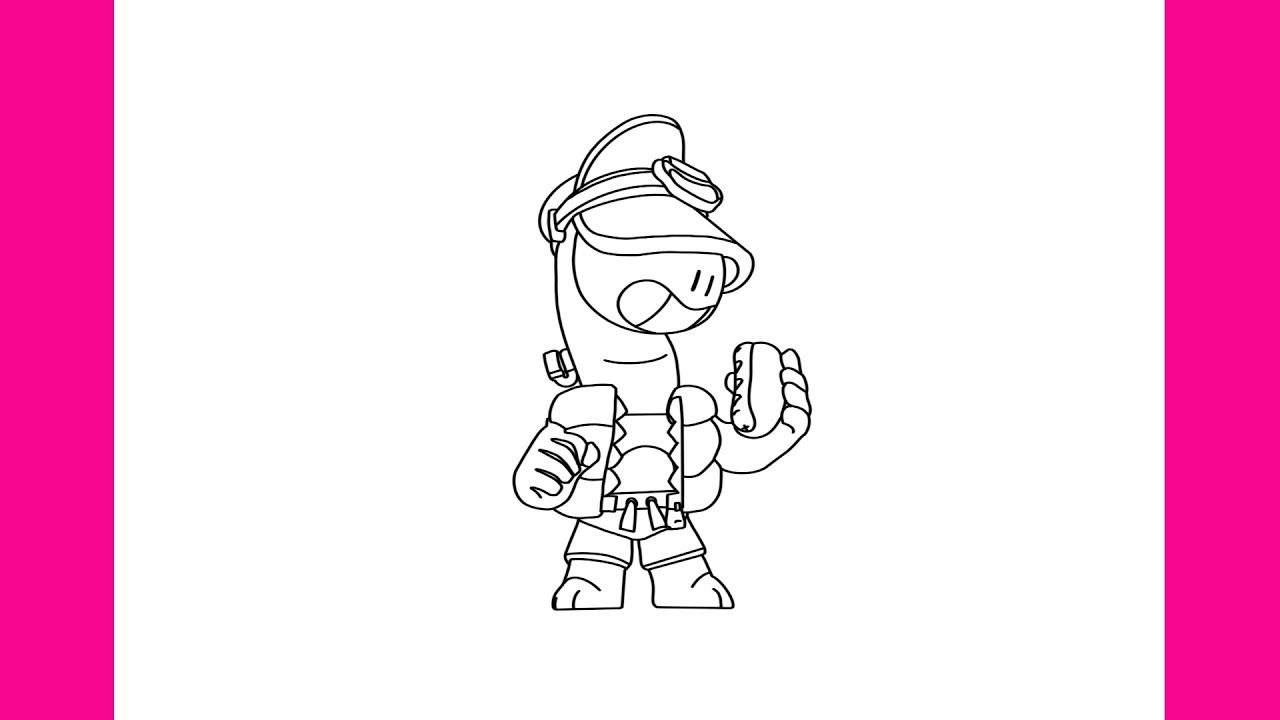 COMO DESENHAR DOUG DO BRAWL STARS